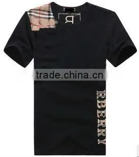 Fashion cotton customize blank design logo t shirts
