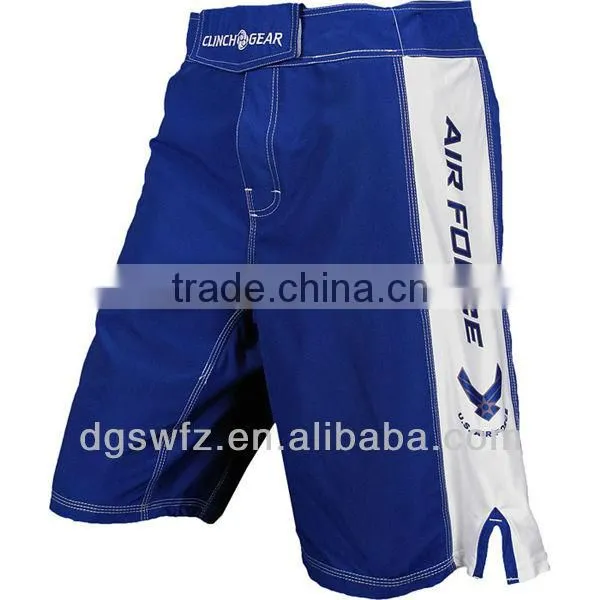 2015 wholesale fashion custom sublimated printed men's camo fight mma shorts