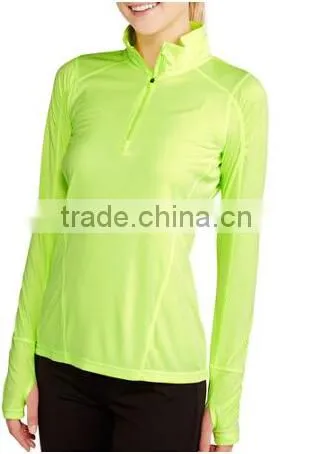 New Women's Quarter Zip Jacket
