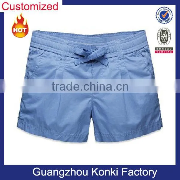 Bow tie design for sexy transparent women shorts