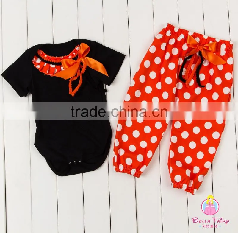2016 New Girls Cute Outfits cotton shirt+pants spring pettiset baby gift clothing set