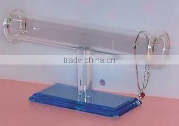 Acrylic body piercing jewelry display set bracelet display stand