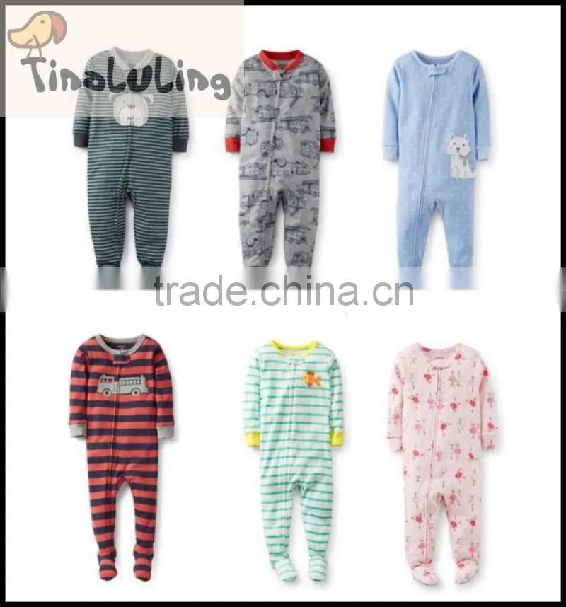 TinaLuLing Brand New Boys Funny Animal One piece Jumpsuits pajamas