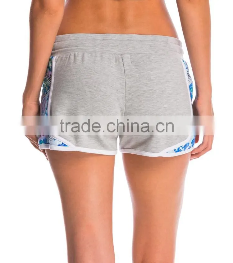 Factory Wholesale Custom Fashion Beach Breathable Plain Ladies Shorts