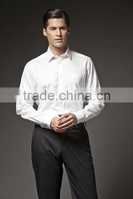 HOT sale! Factory price! 2105 men's white business shirt !