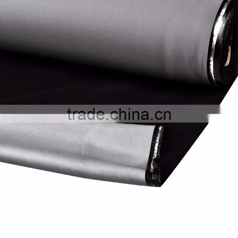 China manufacturer grey retro reflex safety fabric for jacket