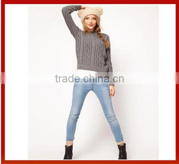 Women Knit Hat With Ears/Wholesale Cat Ear Beanie Crochet Braided Knit/Best Selling Cute Earflap Hand Made Woman Knitted Hats