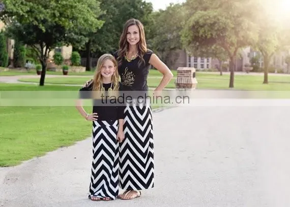 mommy and me maxi dresses strip dresses blue and white long dresses