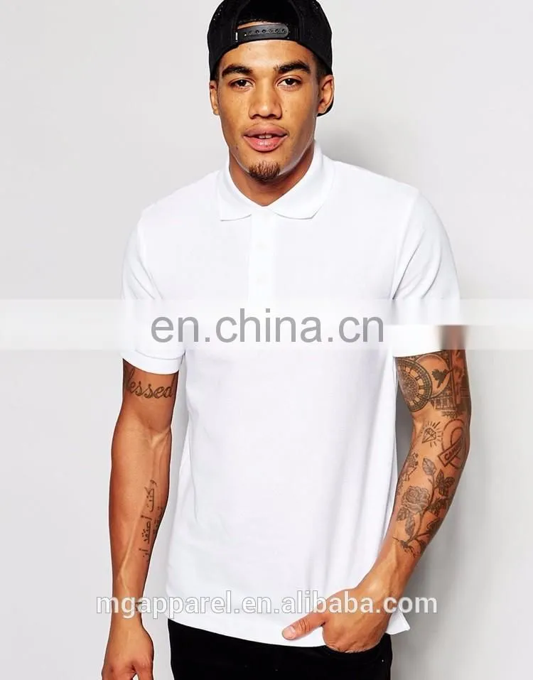 2016 Latest t shirt design high quality mens cotton polo shirt