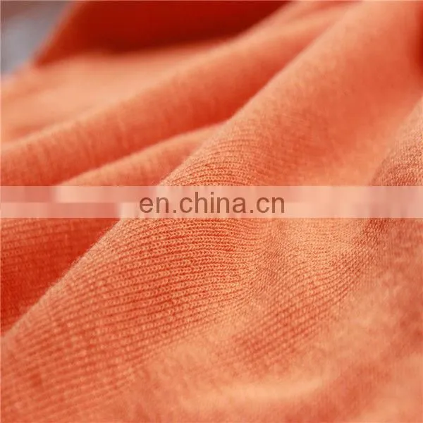 Shaoxing solid Rayon Ramie spandex jersey knit