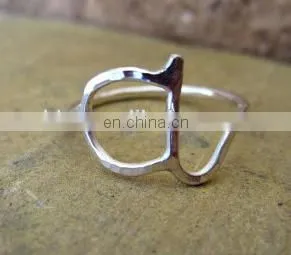 Mini cute gold knot ring jewelry