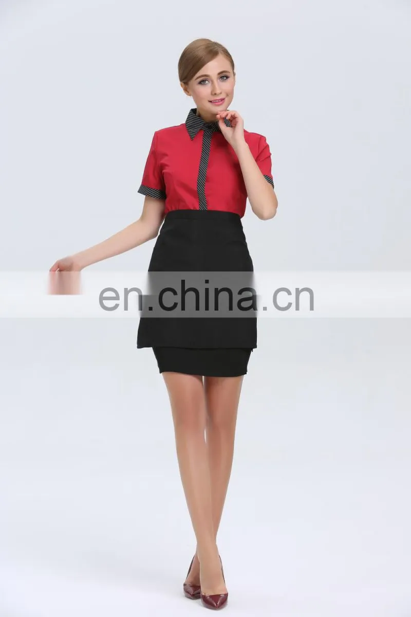 New Stytle restaurant waiter uniform,uniforms for waiters waitress,waiter uniform