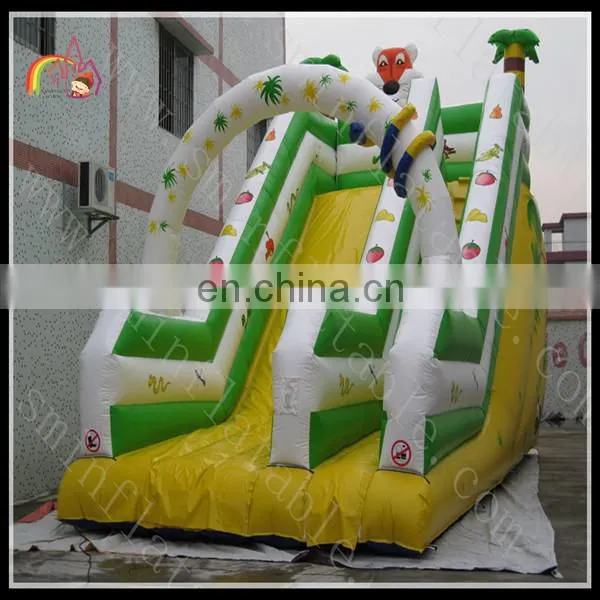 sponge bob inflatable slide , ongoing amusement slider,inflatable toboggan slide for kids
