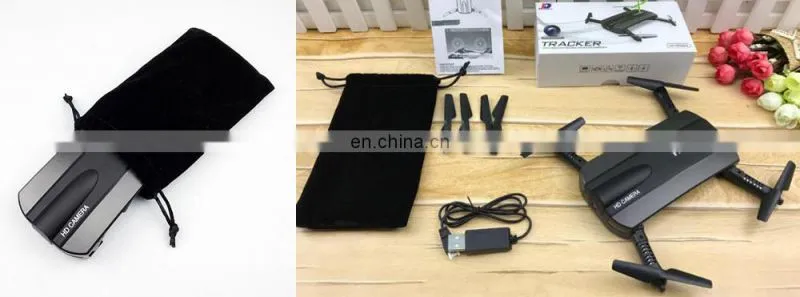 2.4G foldable mini pocket R/C drone with wifi camera and light