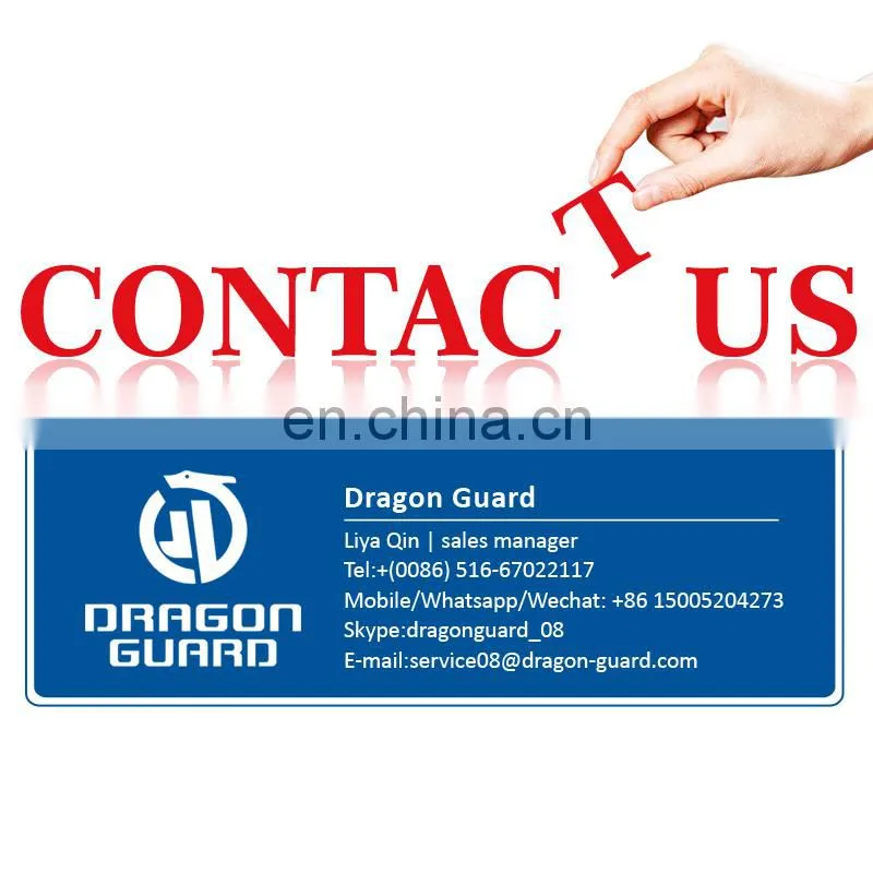 DRAGON GUARD T002 (8.2M) Mini Square Style EAS Clothing Security Hard Tag