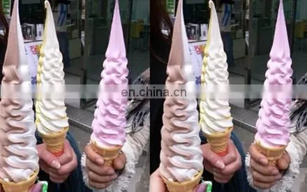 counter top frozen yogurt & soft ice cream machine