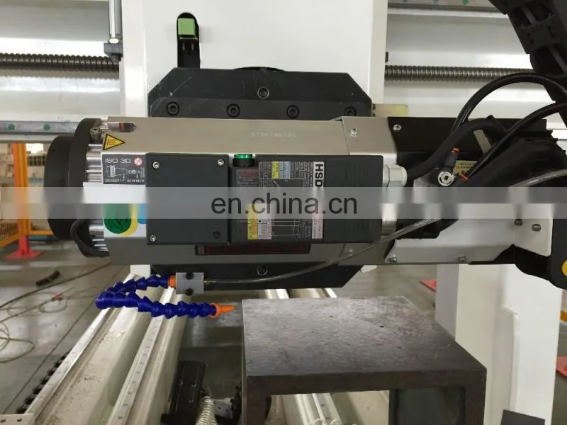 iron window grill design/cnc router 4 axis/2016 latest Aluminum profile making machine