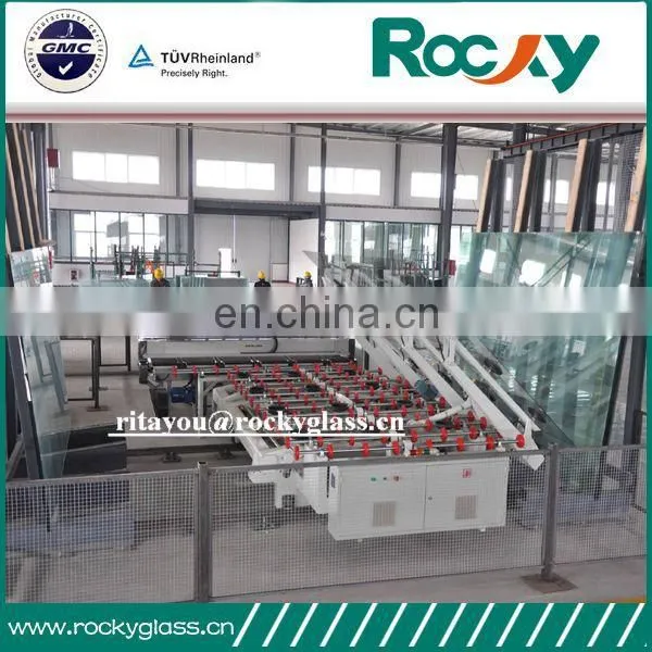 10mm 12mm thick tempered glass with holes for spider curtain wall