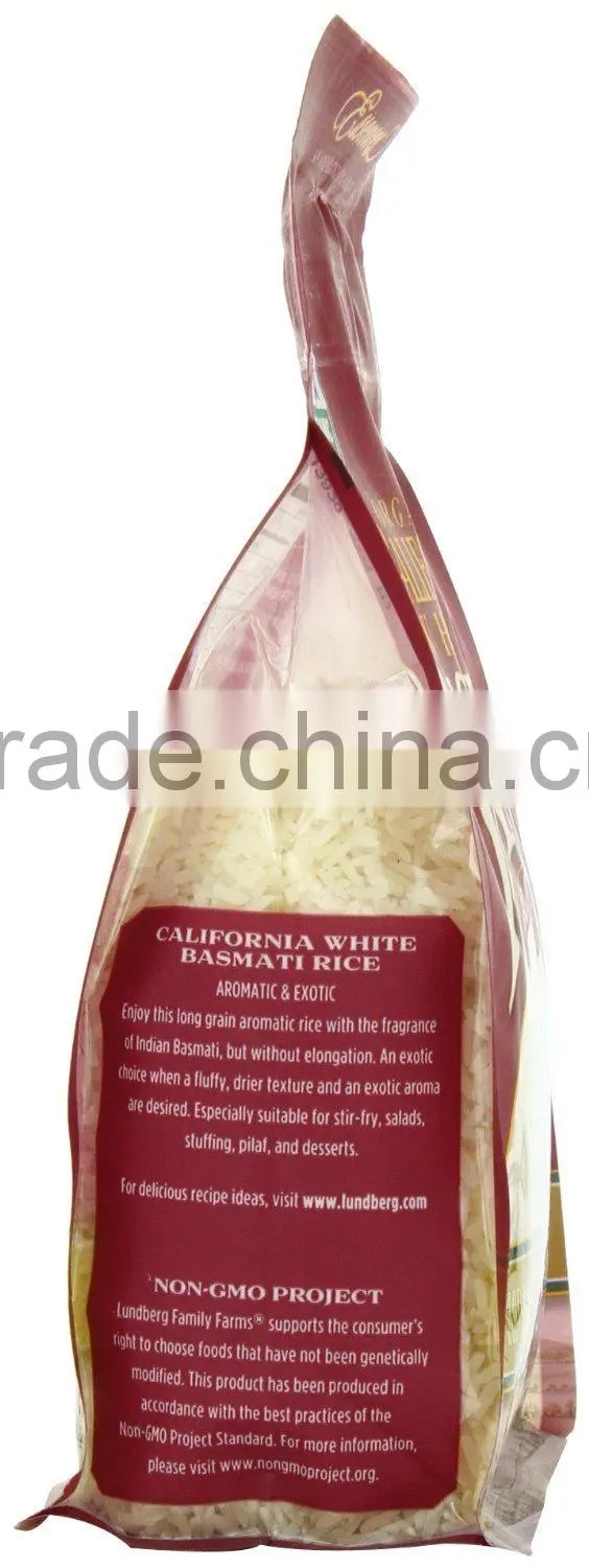 virgin ldpe china made food grade plastic gusseted bags for rice