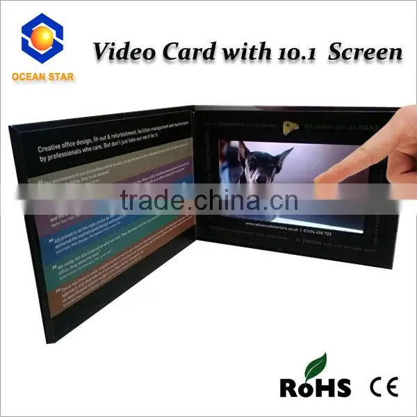 10.1 Video mailer with LCD Touch Screen