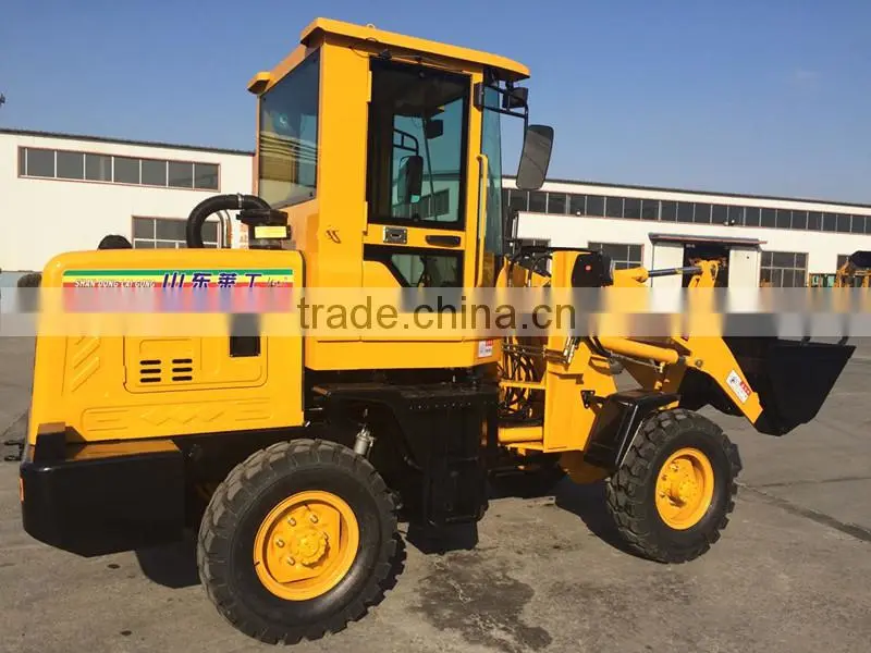 good loading and excavating performance wheel loader zl16 with cheap price
