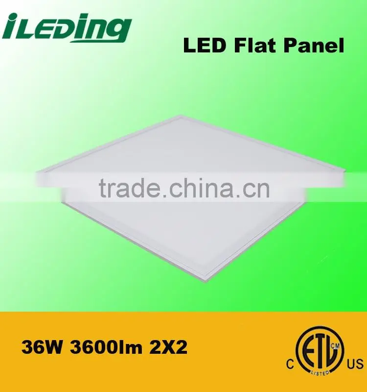 36W 3600lm 100-277V LED Panel Lighting with DLC ETL