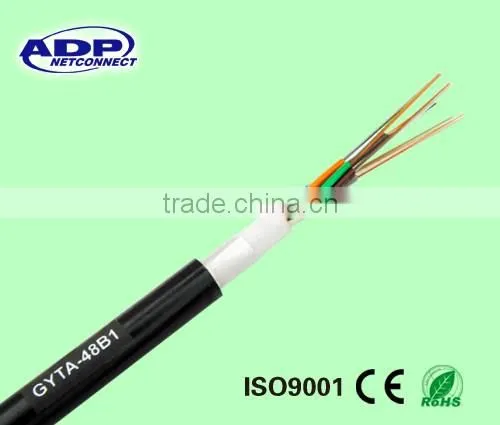 Aerial/Duct Fiber Optical Cable GYTA with Metallic Strengthen Member 2-288Cores
