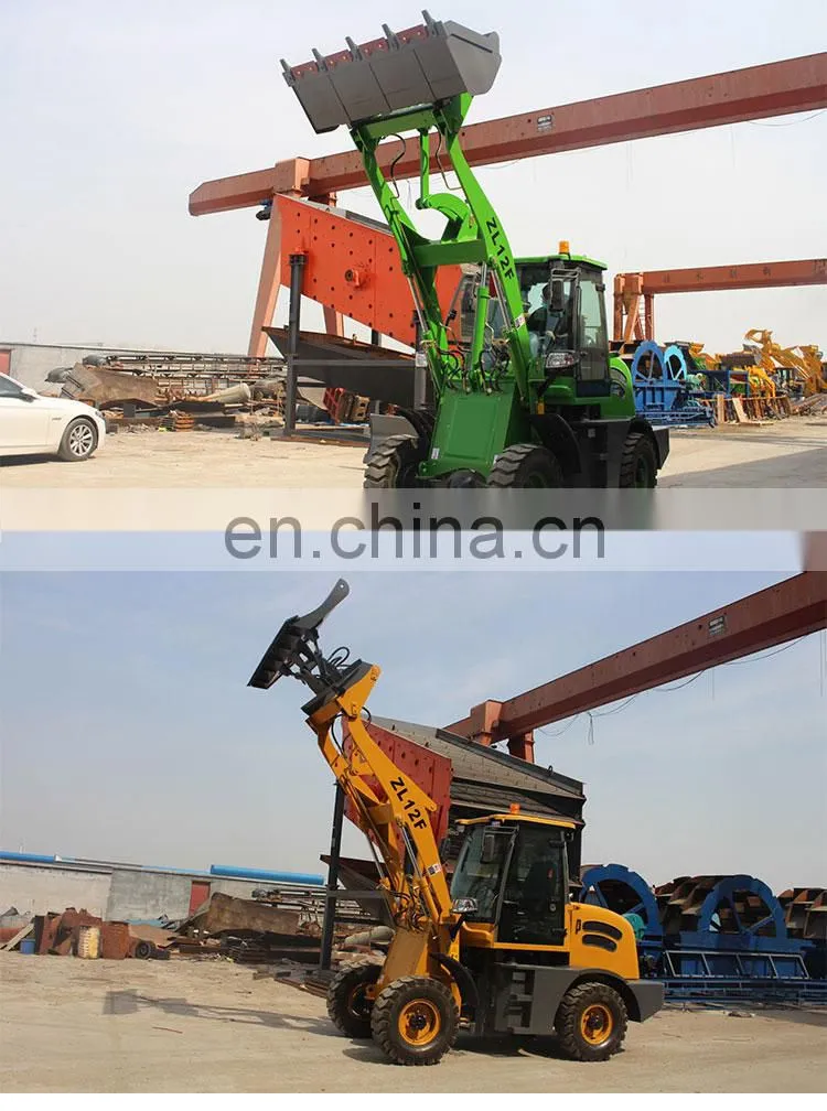 Promotion 1.2ton 912 Mini front shovel loader with CE