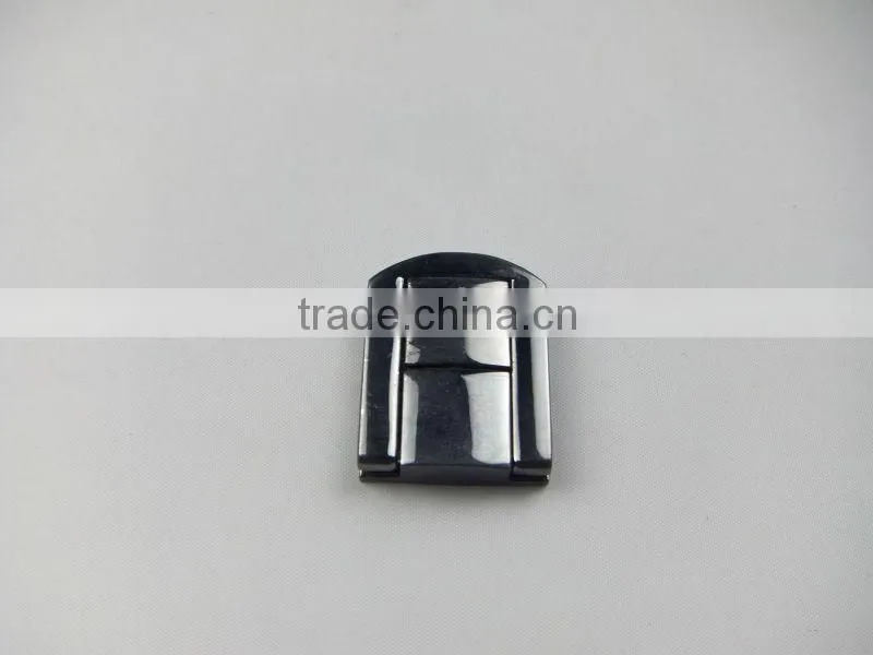 Factory supply top quality black chrome electroplate wooden box locks boxes accessories