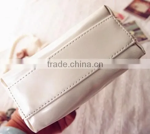 pure fashion personal leather cosmetic pouch bag