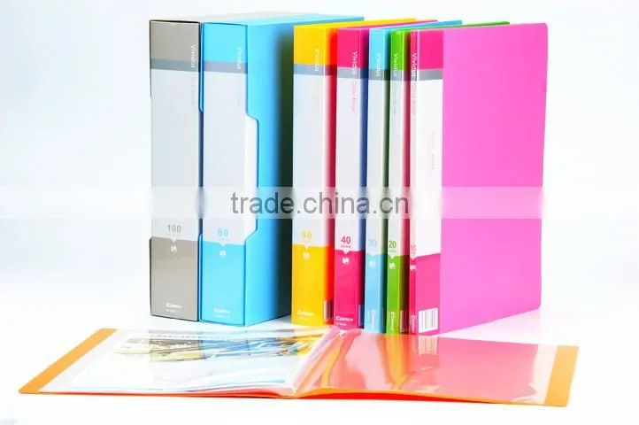 hot sale document file folder a4 plastic clear pocket file folder