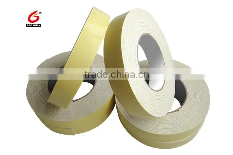 Used in cosmetics double sided Foam Tape