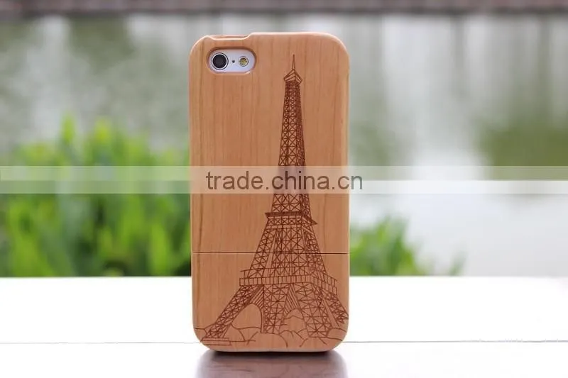 For Apple iphone 6 plus 5.5" wood Case , Bamboo case