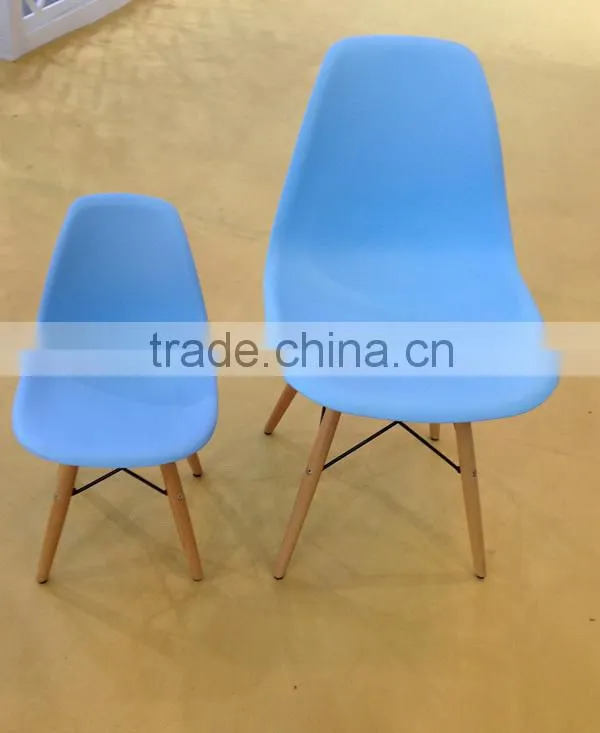 cheap PP seat wood leg DSW chair