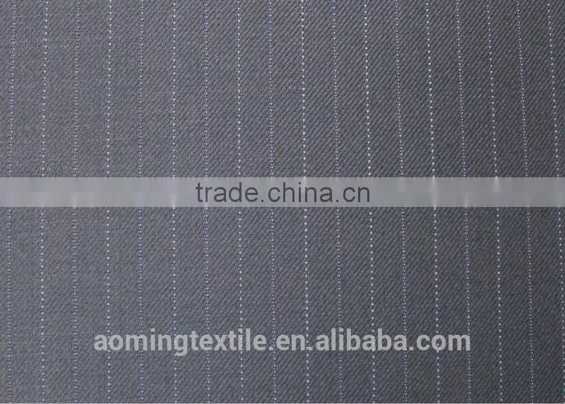 cheap dotted stripes Wool Suit Fabric on PROMOTION