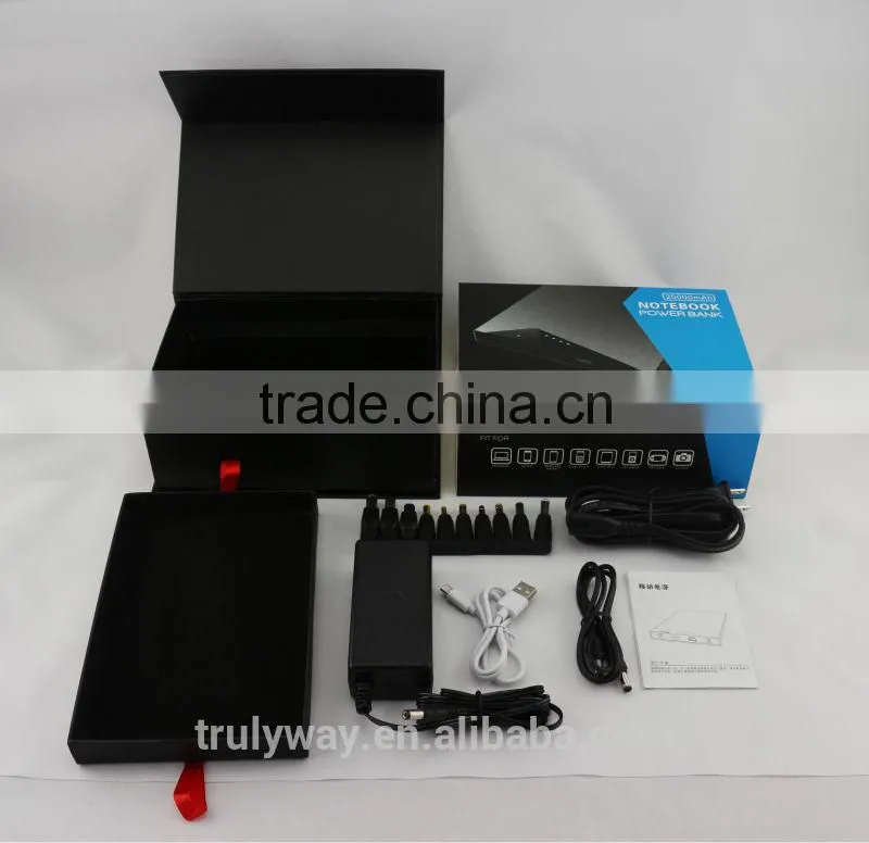 Aluminum 20000mAh laptop charger 20000mah for laptop