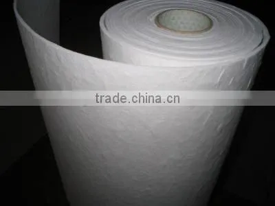 Thermal insulation ceramic fiber paper