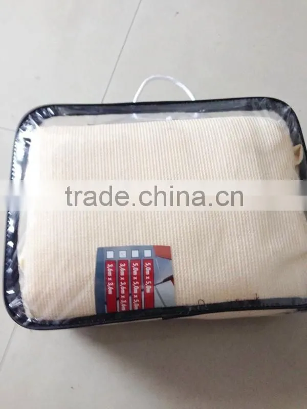 Outdoor shade sail cloth/sail cloth shade/triangle sun sail shade