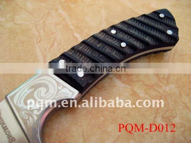 High durability pocket hunting knife 012