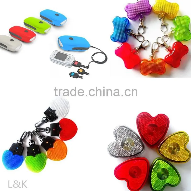 cheap colorful bulk led flashlight torch/led flat torch