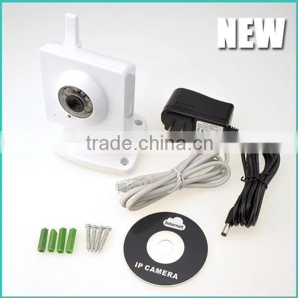 DDNS Sever New Plug and Play P2P Wifi IP Camera with Nightvision 9leds
