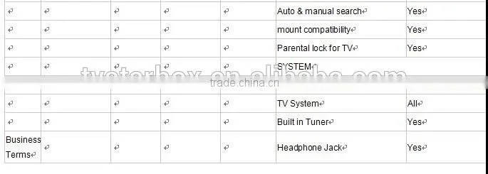 42INCH BIG SIZE TELEVISION 42'' 3D LED TV MADE IN CHINA