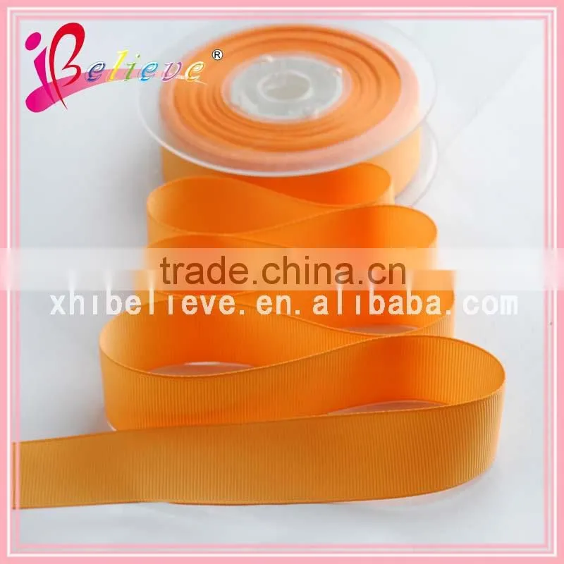 Wholesale promotional price customized grosgrain classical ribbon