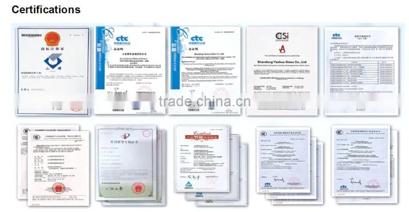 cheap high quality tempered forsted glass for window