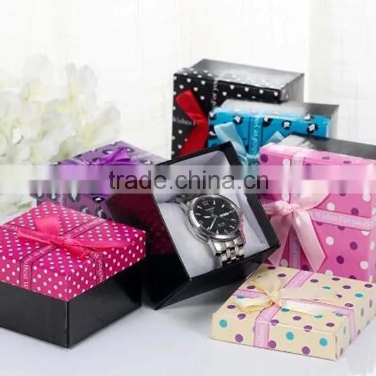 2016 Wholesale fashion luxury custom velvet jewelry box manufacturer