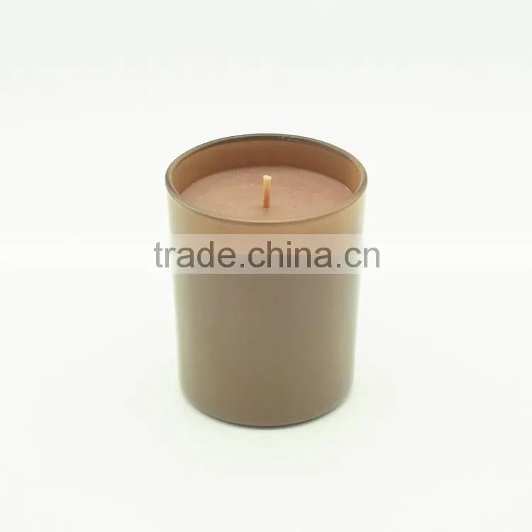 Painted scented candle/ scented soybean candle/ scented candle in glass jar