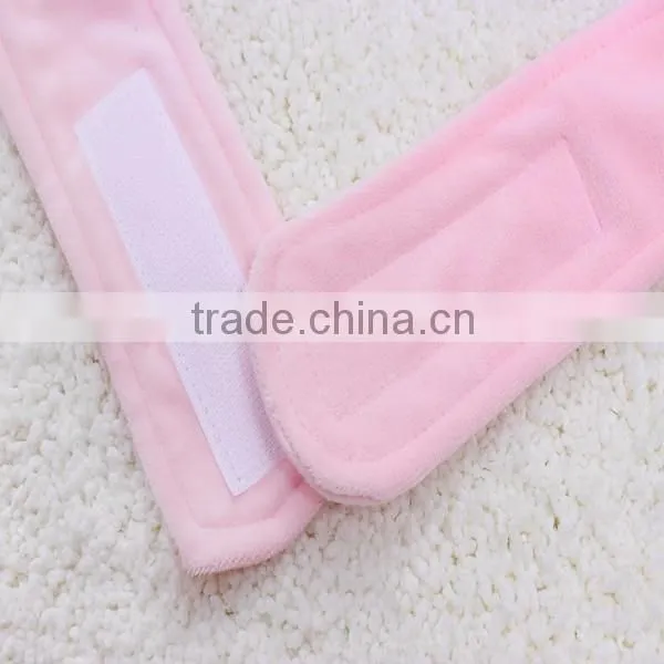 BB-LZ-007 thickening and larger hooded cotton lace baby swaddle wrap blanket
