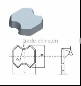 Woodworking knives Profiled Standard Blanks