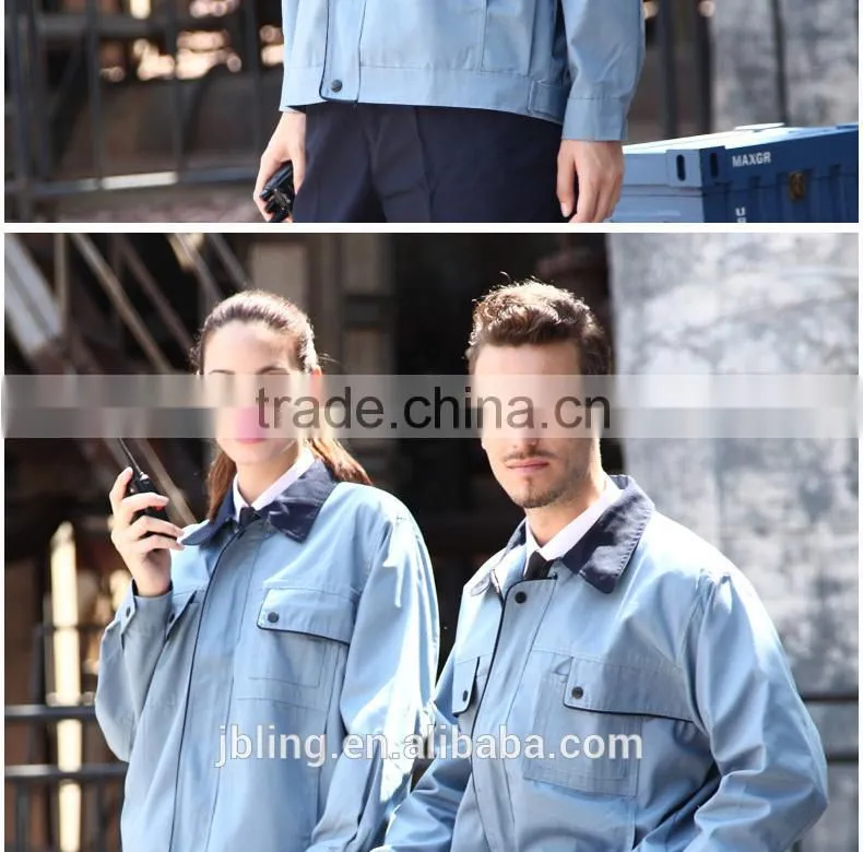 Work uniforms sale, polyester 65%, cotton 35%, and comfortable clothing