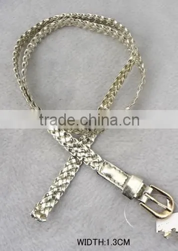 1.5CM Width Braided PU Belt For Women -- E1527